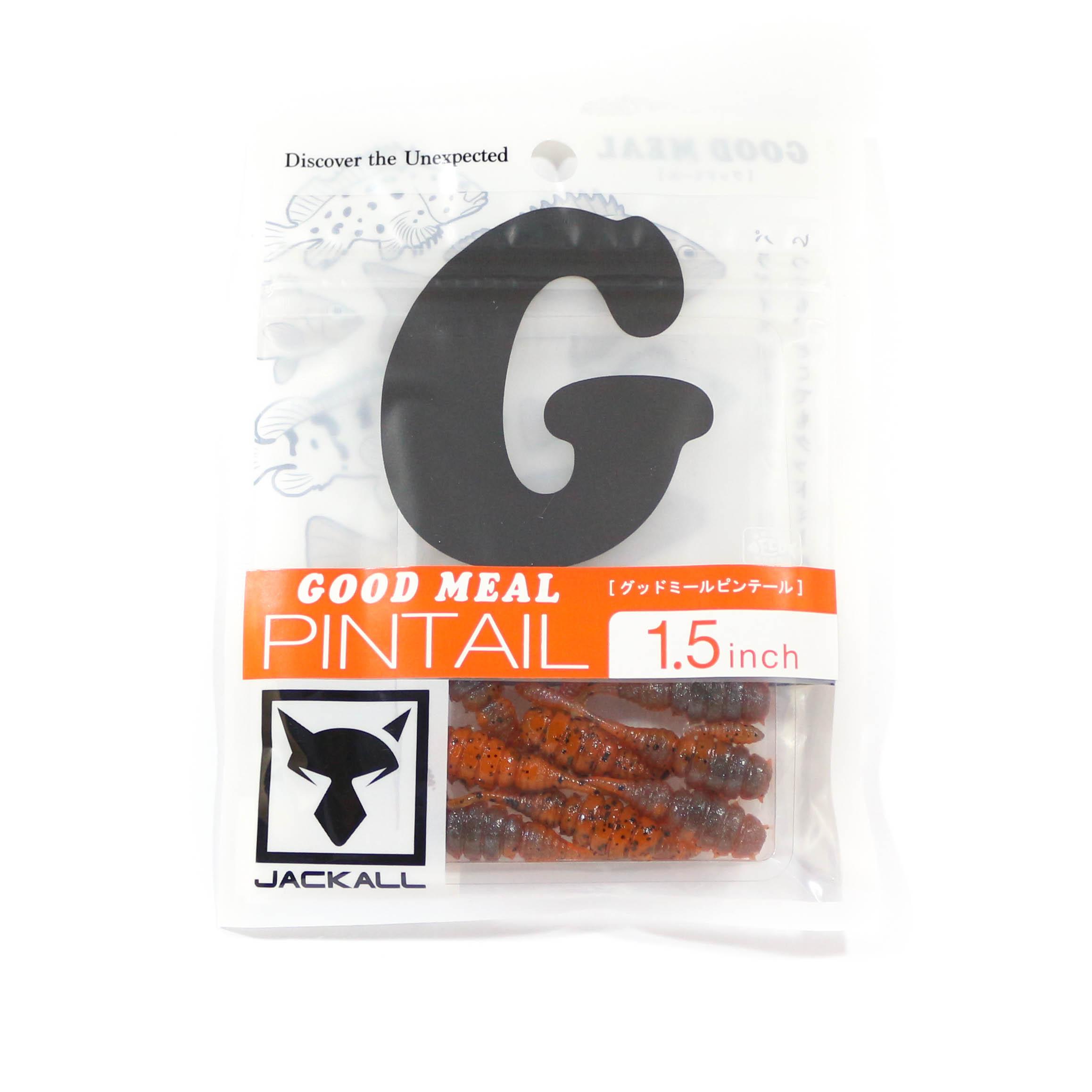 

Jackall Soft Lure Good Meal Шилохвость 1,5 дюйма Isome Orange (4846)