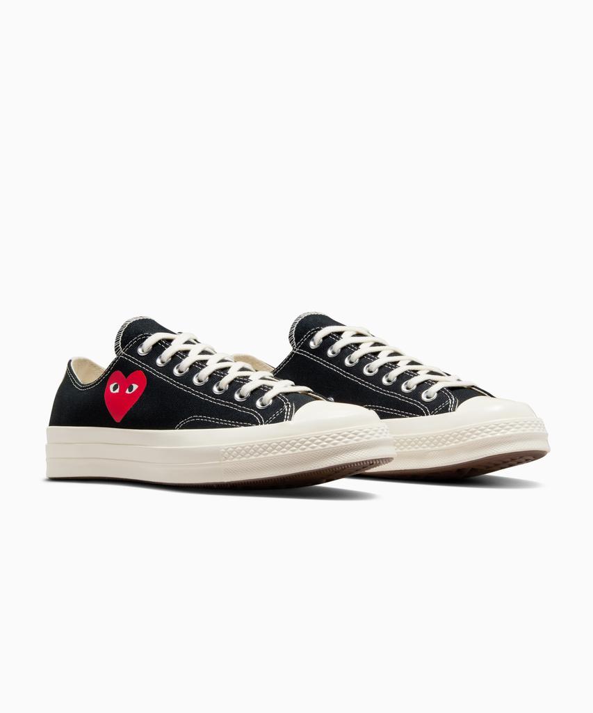 Converse X Play Comme Des Garçons Single Heart Chuck 70 Ox A08804C