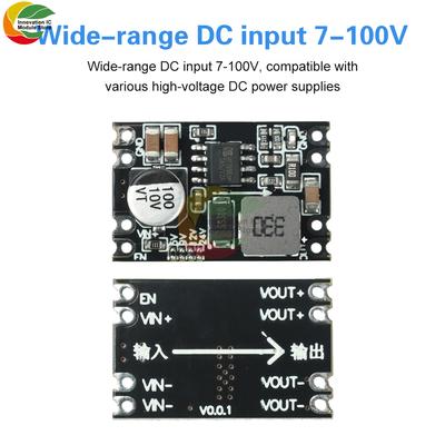 DC-DC Buck Module Fixed Output Voltage Step-Down Power Module 7V-100V To 5V/9V/12V/24V