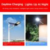 Die Cast Aluminum Lamp Body Solar Street Lamp Intelligent Integrated Road Light Highly Waterproof & High-capacity Lithium Battery Lighting Fixtures