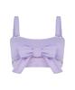 Soltipeullawo Ribbon Bra Top Lavender