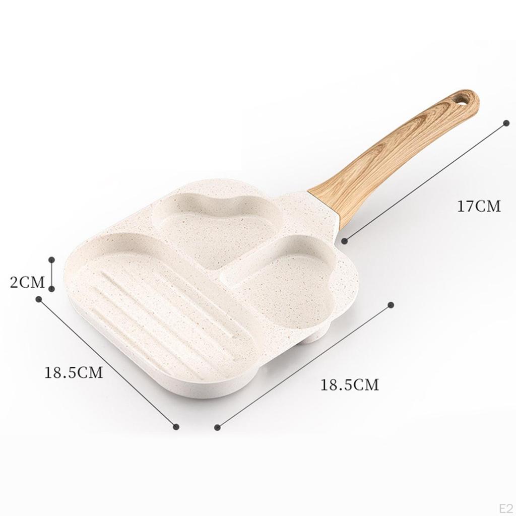 Egg Frying Pan Cooker Mini Pancake Nonstick for
