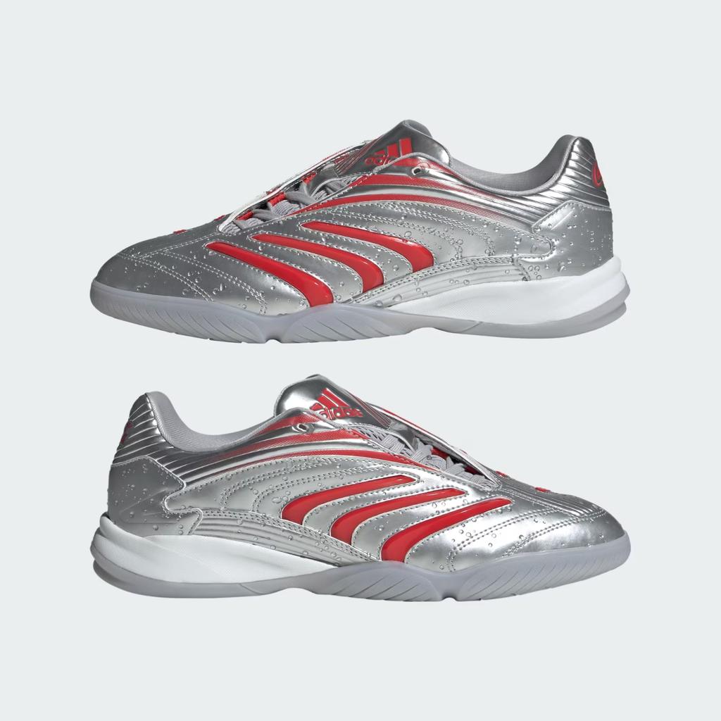KH6906 Coca-Cola A adidas Predator Sala "Silver Metallic/None/Grey Two" (Men's)