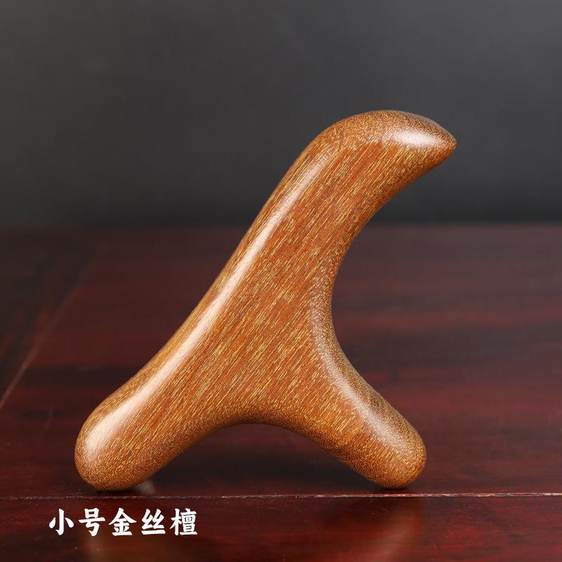 1 PCS Neck Foot Sandalwood Trigger Point Massage Gua Sha Tools Home Gym Professional Therapy Massage Tool For Back Leg Hand Face