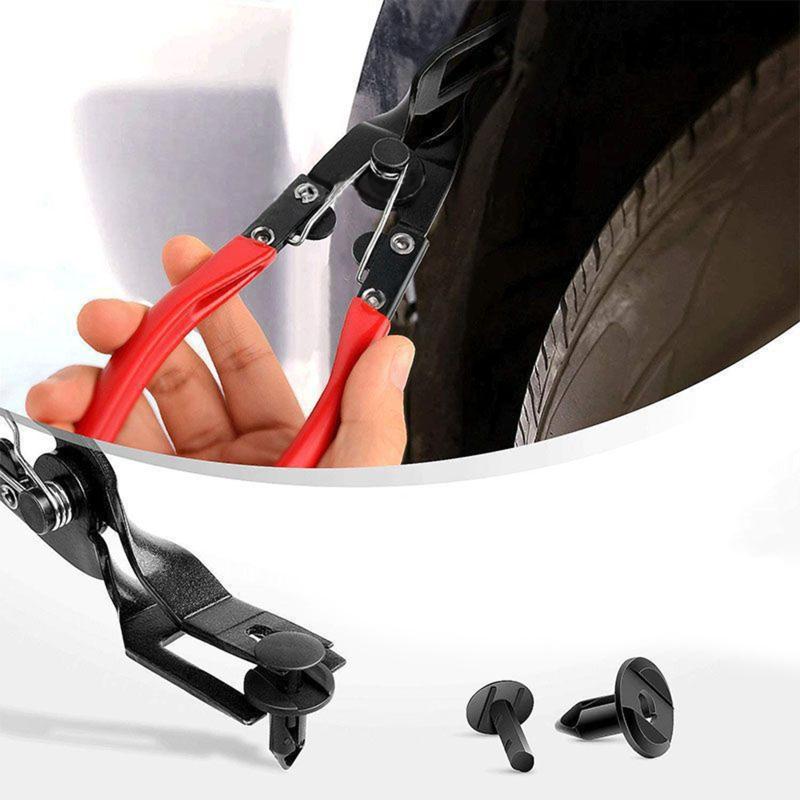 Auto Trim Clip fjerning Tang Dørpanel Fascia Dash Polstring Fjerner Demontering Tang Bil Frontlys Installasjonsverktøy
