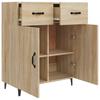 Sideboard Sonoma Eiche 69,5 x 34 x 90 cm Spanplatte