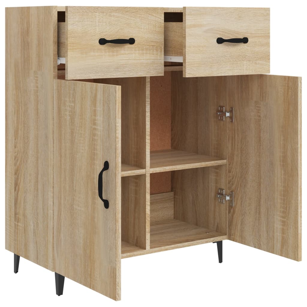 Sideboard Sonoma Eiche 69,5 x 34 x 90 cm Spanplatte