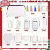 Pack of 38 Sublimation DIY Set Customizable Christmas Decors Set with Sublimation Blanks for Stylish Ornament