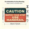 Vintage Warning Sign Iron 8x12 Inch Metal Wall Poster for Bar