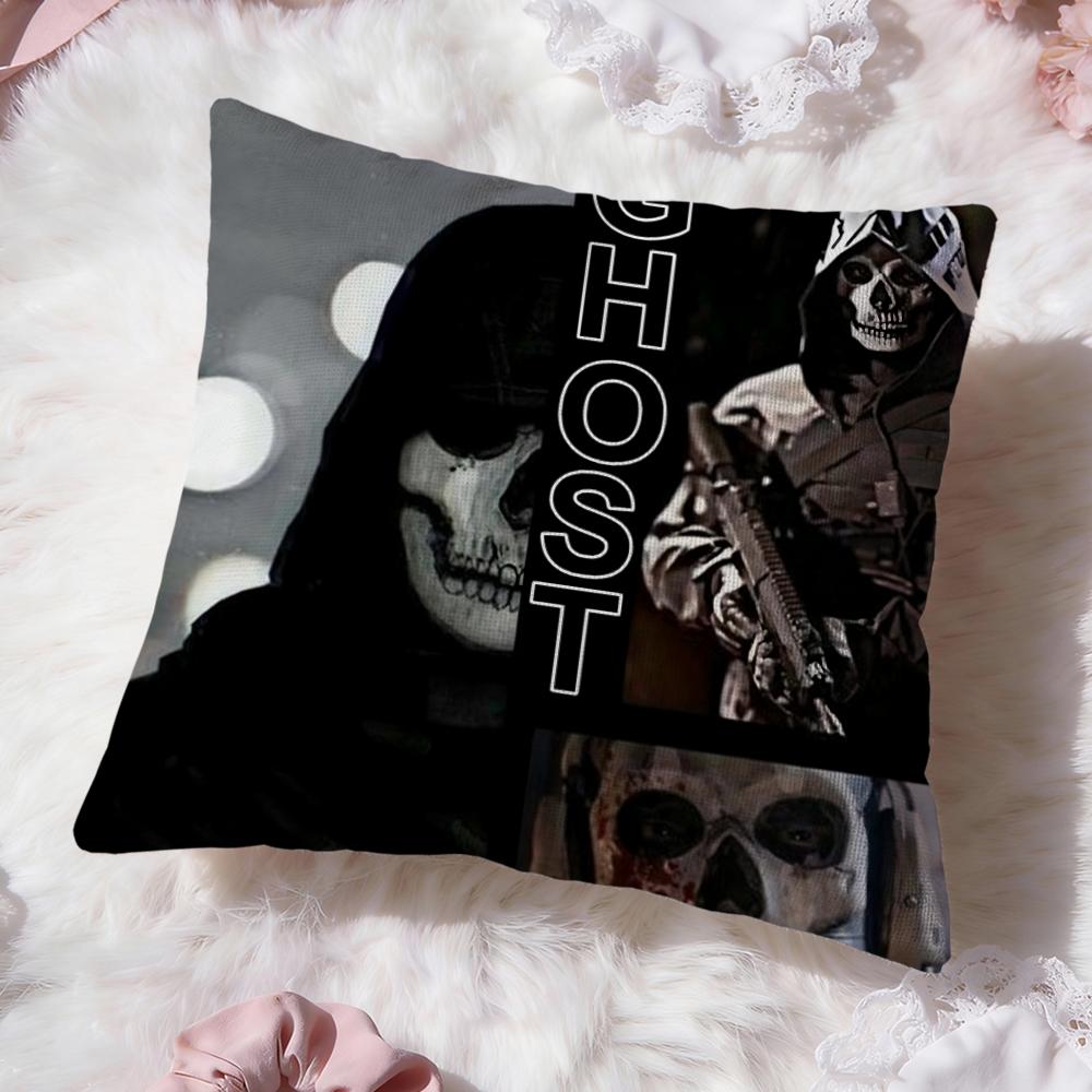 Игровой C-Call of D-Duty Чехол-подушка Премиум Комфорт Двусторонний Чехол для Подушки - Дизайн  Два в Одном  для Любой Комнаты и Салона Автомобиля 30cmx30cm