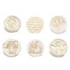 Flower Wax Seal Stamp Brass Head Bees Sealing Wax Stamp for Invitation Greeting Card Envelope Scrapbooking Decorations