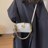 Premium Printed Letters Crossbody Bag Girls Vintage Fashion Chain Bag Ladies Retro Simple HandbagComplimentary Cute Bear Pendant