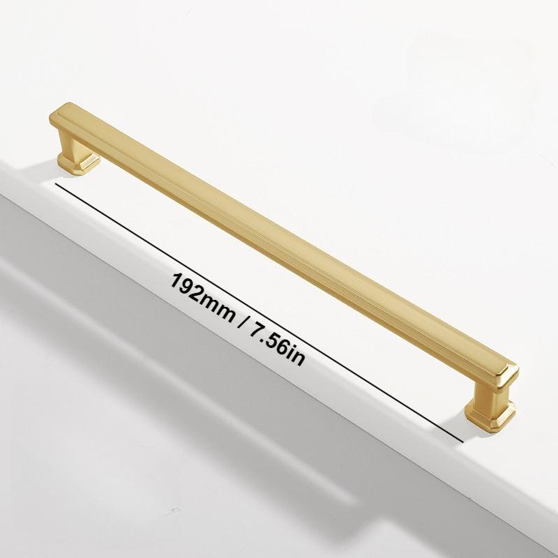 Zinc Alloy Handles for Furniture Minimalism Handles for Cabinets and Drawers Bedroom Wardrobe Cabinet Door Shoe Cabinets Pulls