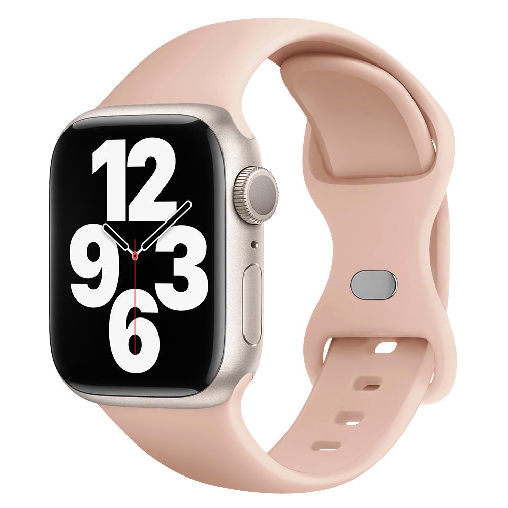 Silicone Strap For Apple Watch Band 44mm 45mm 41mm 40mm 49mm 42mm 38mm 46MM Sport Bracelet iWatch Series Ultra 2 SE 10 9 8 7 6 5