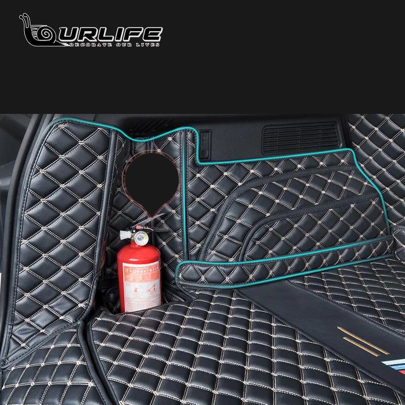 Car Trunk Mats Accessories Interior ECO Friendly Leather For Car Floor Mat Trunk Carpet Beige For Haval Dargo  2022