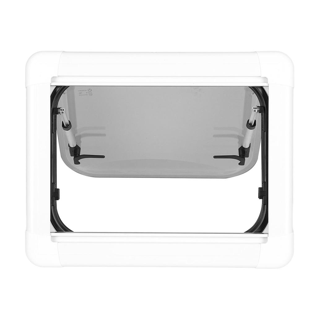 RV Window Aluminum Alloy 45 Degrees  Maximum Opening Angle RV Push Out Window for RV Camper Trailer Van