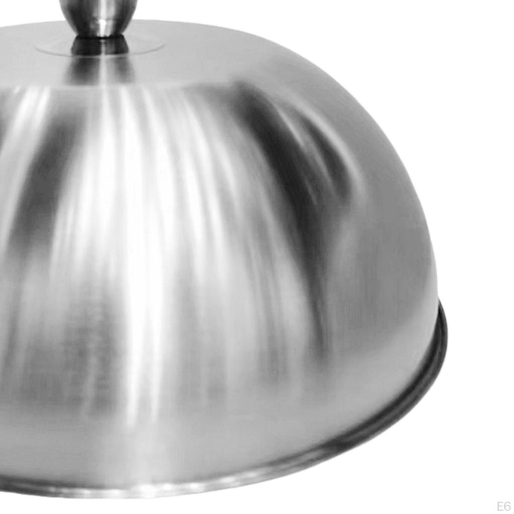 Burger Cover Cheese Melting Dome Griddle Accessory Heavy Duty Stainless Steel Food for Outdoor