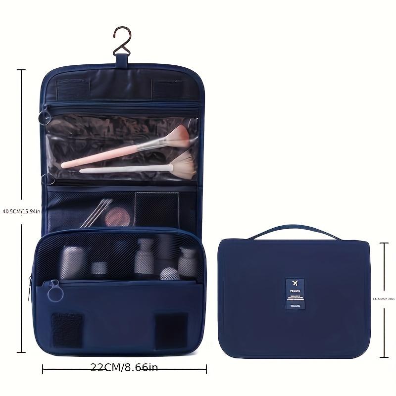 Large Capacity Makeup Bag for Women with a Hook, Portable Travel Organizer. Gift for Dad on Father'S Day