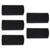 5PCS Pool Filter Sponge PU Sponge Black Reusable Washable Cylindrical Simming Pool Filter Foam for Pool Pump