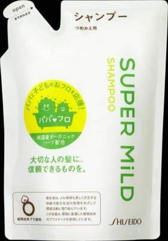 

[Set sale] Shiseido Super Mild Shampoo A Refill (400mL) x 3 set