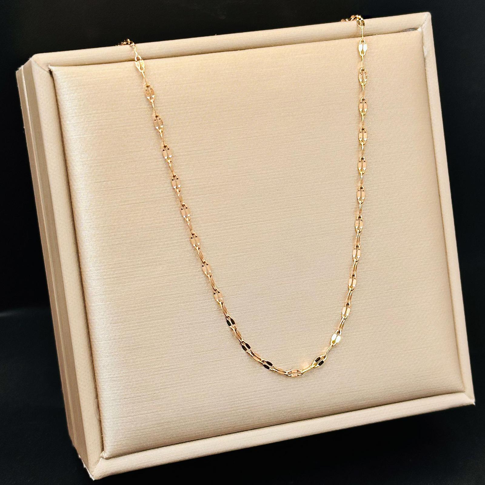 

Ожерелье из нержавеющей стали Lip & O Chain - комплект из 100 шт., устойчивое к выцветанию