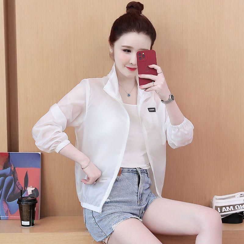 Summer Sun Protection Clothing for Women Korean Loose and Versatile Short UV Resistant Sun Protection Jacket