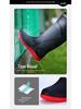 Premium Waterproof Unisex Rain Boots with Elastic Cuff and Non-slip Sole