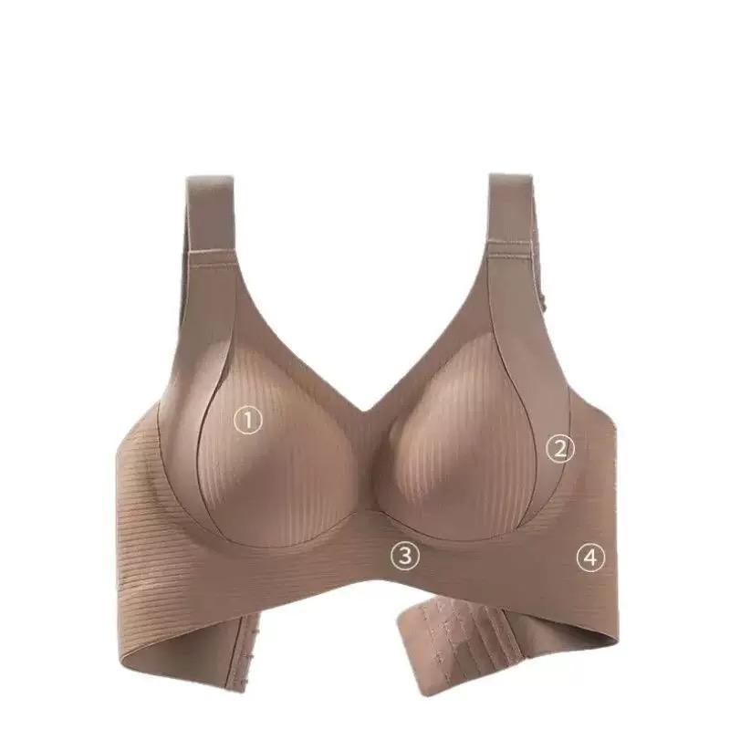 Adjustable Bra for Large Breasts Small Size Trace-Free Comfort No Steel Rings Underwear for Women