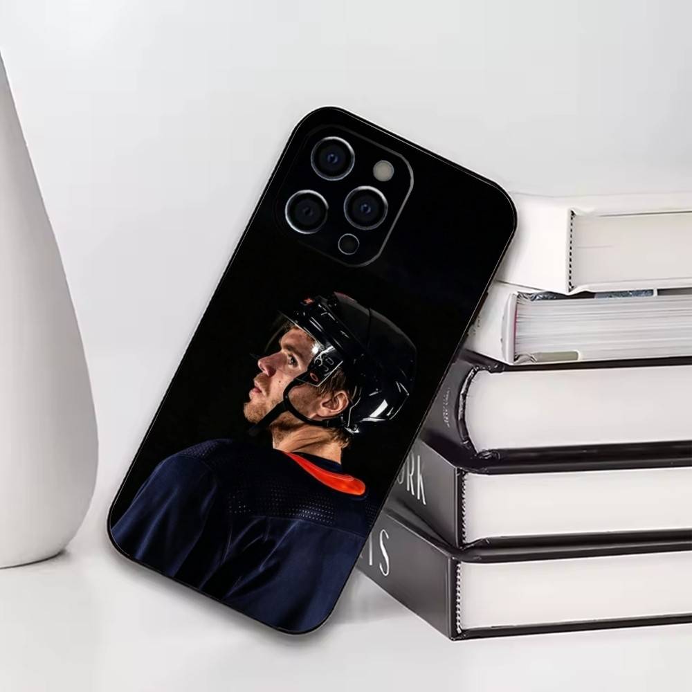 

Чехол для телефона Connor McDavid для iPhone 17, 16, 15, 14, 13, 12, 11 Plus, Pro Другие Мягкий Черный Чехол iPhone16promax