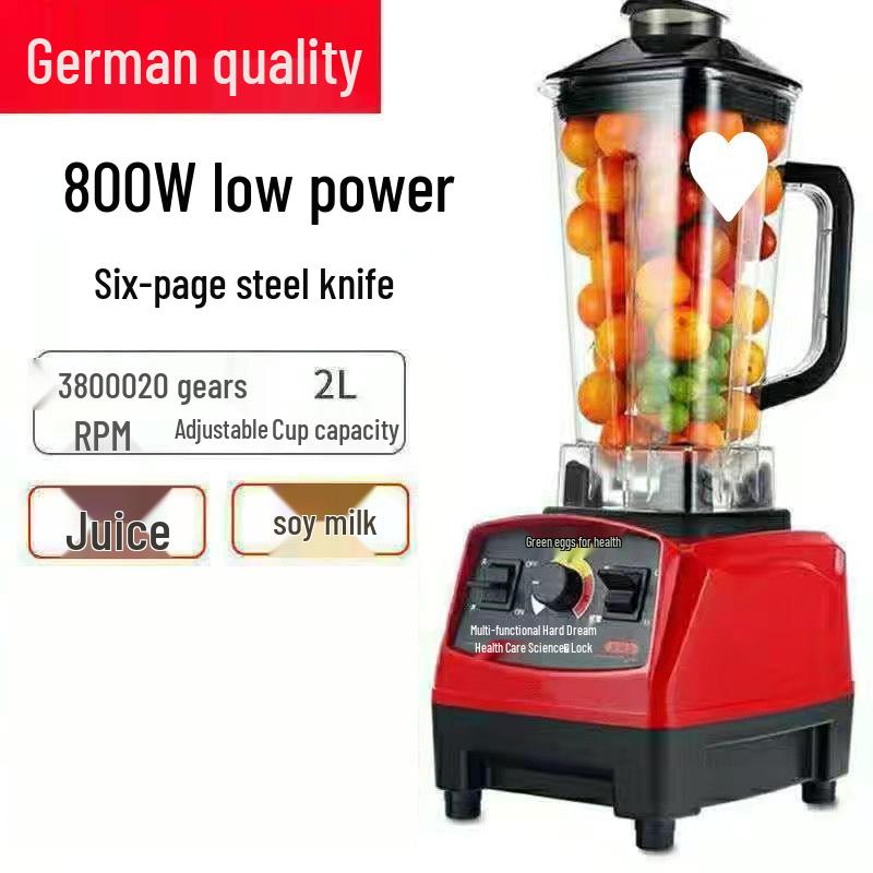 

Multi-Functional Juicer & Blender: Smoothie Maker, Meat Grinder, Soy Milk & Food Processor for Home & Cafe