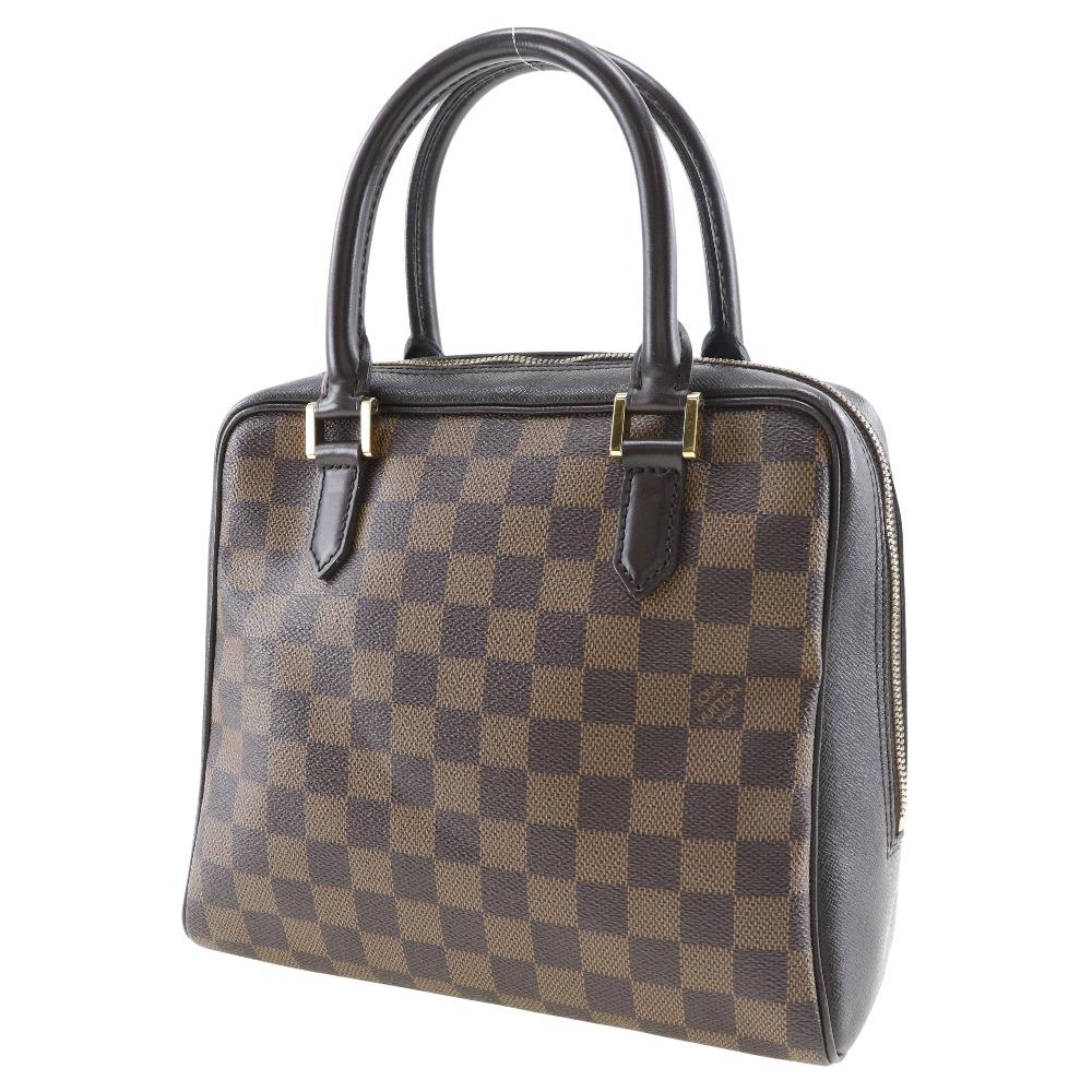 Louis Vuitton Brera Handbag Damier Canvas Women Used