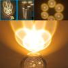 Kristallkugel Nacht Glaskugel mit Holzsockel Tischlampe Nachtlampe (7,5 cm, Universum C Ball) (Galaxy Kristallkugel)