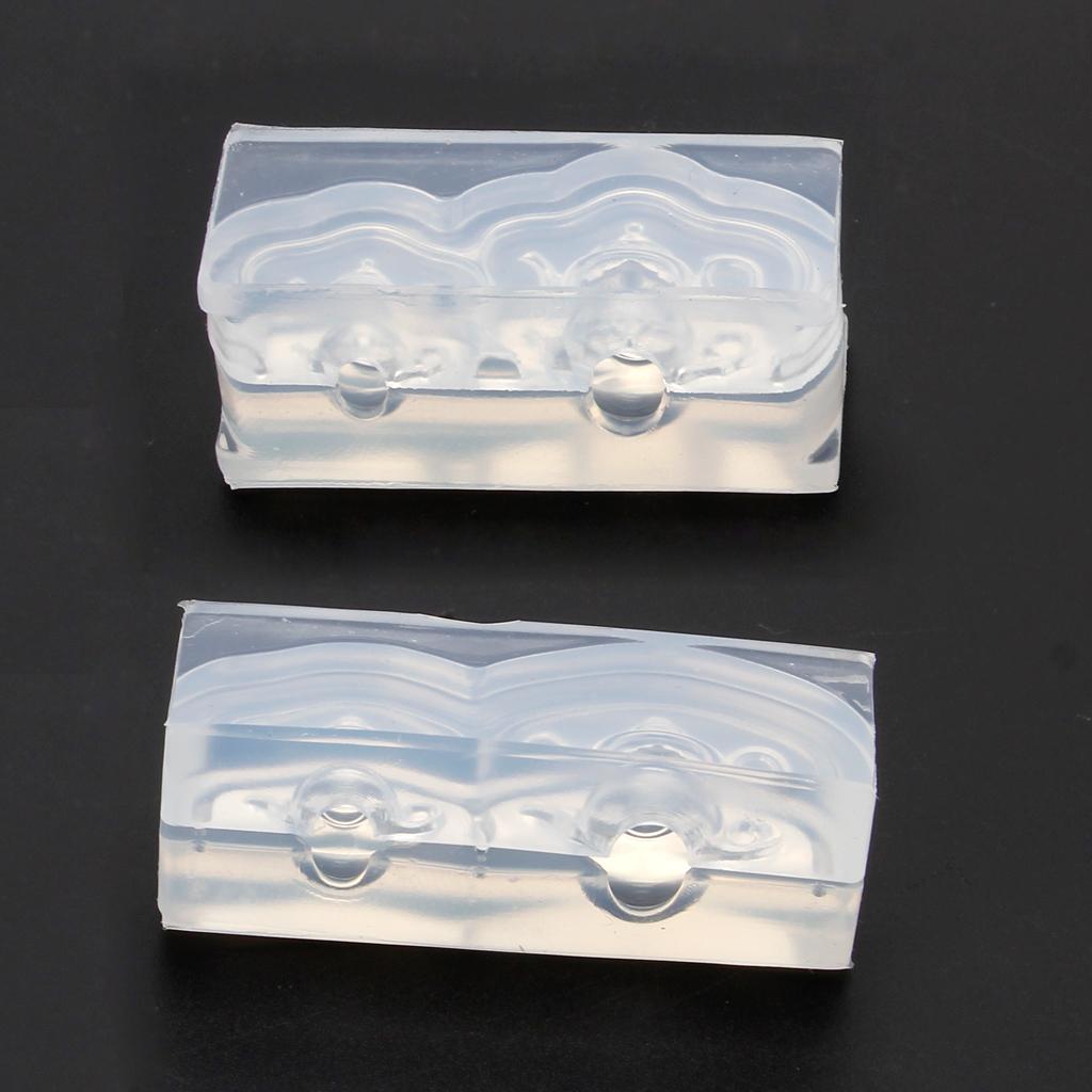 DIY Mini Teapot Resin-Molds Silicone-Molds for Children Epoxy Resin Casting