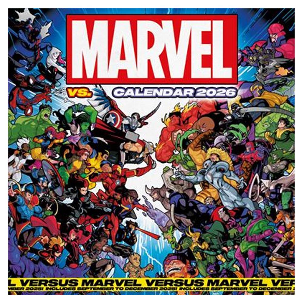 Marvel 2026 Square Calendar