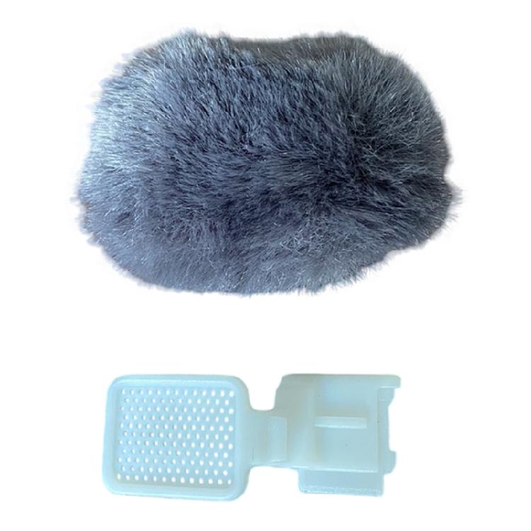 Small Reusable Plush Cover Camera Accessory for Camera Builts In Microphones Mounted On Hot Shoe Blocking Wind Noise
