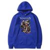The Boondocks Huey and Riley Printed Hoodie Men Women Anime Autumn Winter Fleece Streetwear