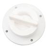 White Transom Drain Plug Nylon Scupper Drain Valve Boat Drain Plug Kit  Marine Drainage