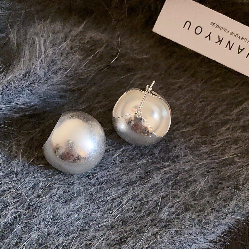 Fashion Multilayer Ring C- Shaped Stud Earrings for Women Minimalist Minority Design Earrings Fashionable Earrings Accessible Luxury Fancy