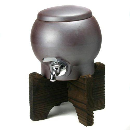 

Atsuhime Arita ware Shochu server with roasted cedar stand (1450cc)