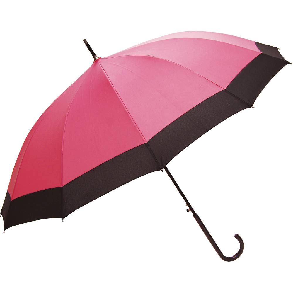 Santos Japanese Umbrella Cherry Blossom Rabbit Pink Pink 55cm Twelve-Ribbed Water-Repellent (Jump Umbrella) JK-61