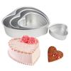 Removable Bottom Heart Shaped Cake Pan Non Stick Metal Heart Cake Baking Pan  Wedding