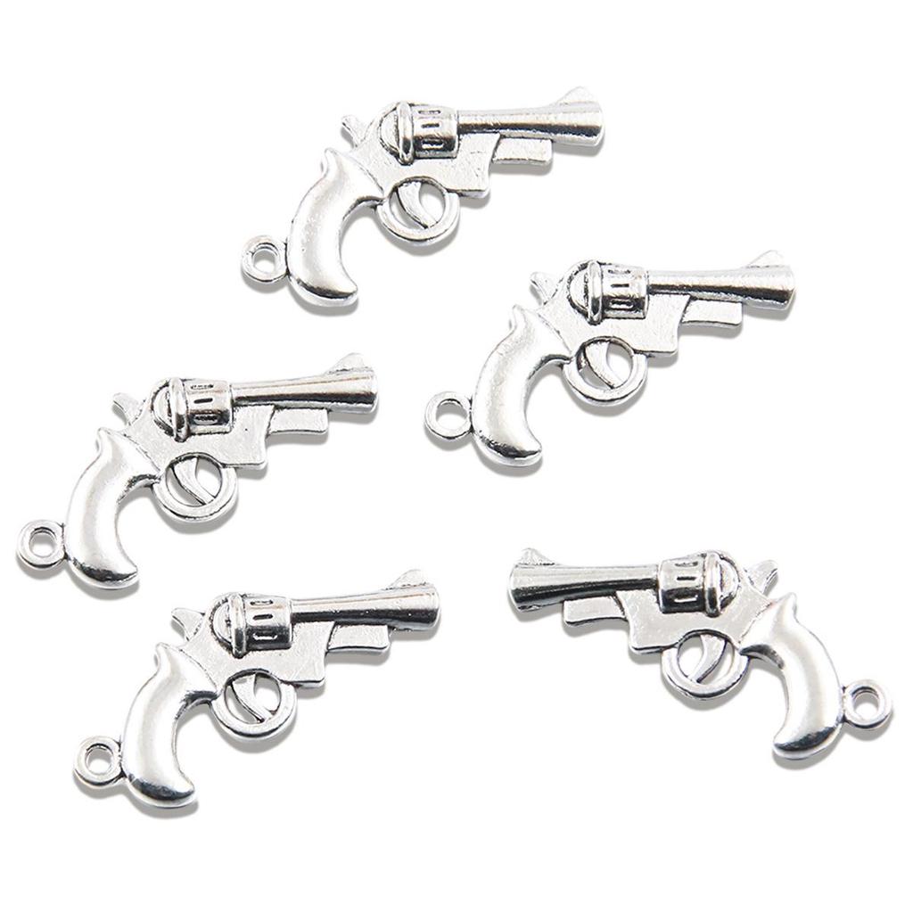 DIY Weapon Charm Pendants - Gun, Grenade, Dagger Models