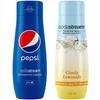 Conjunto de 2 concentrados SodaStream Pepsi+Limão