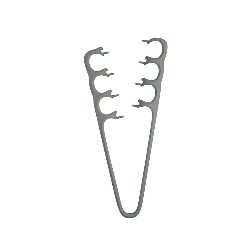 New Fluffy Texture Styling Comb Fluffy Hair Root Clip Men s and Women s Styling Hair Seam Bangs Hair Comb Hairdressing Tool Set серый