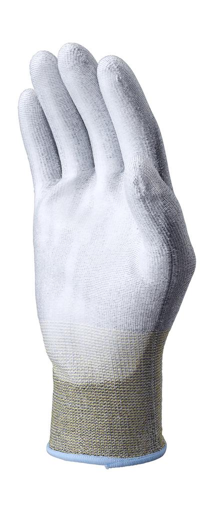 Showa Gloves 544 Chemistar Palm 10 1 [Cutter Gloves] No. FS, Pairs, Medium, Bag, Gray, Cut-Resistant
