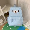 Schoolbag Japanese Harajuku Ins High-value Cartoon Cute Schoolbag Women's New Trendy Korean Version Large-capacity Student Backpack
