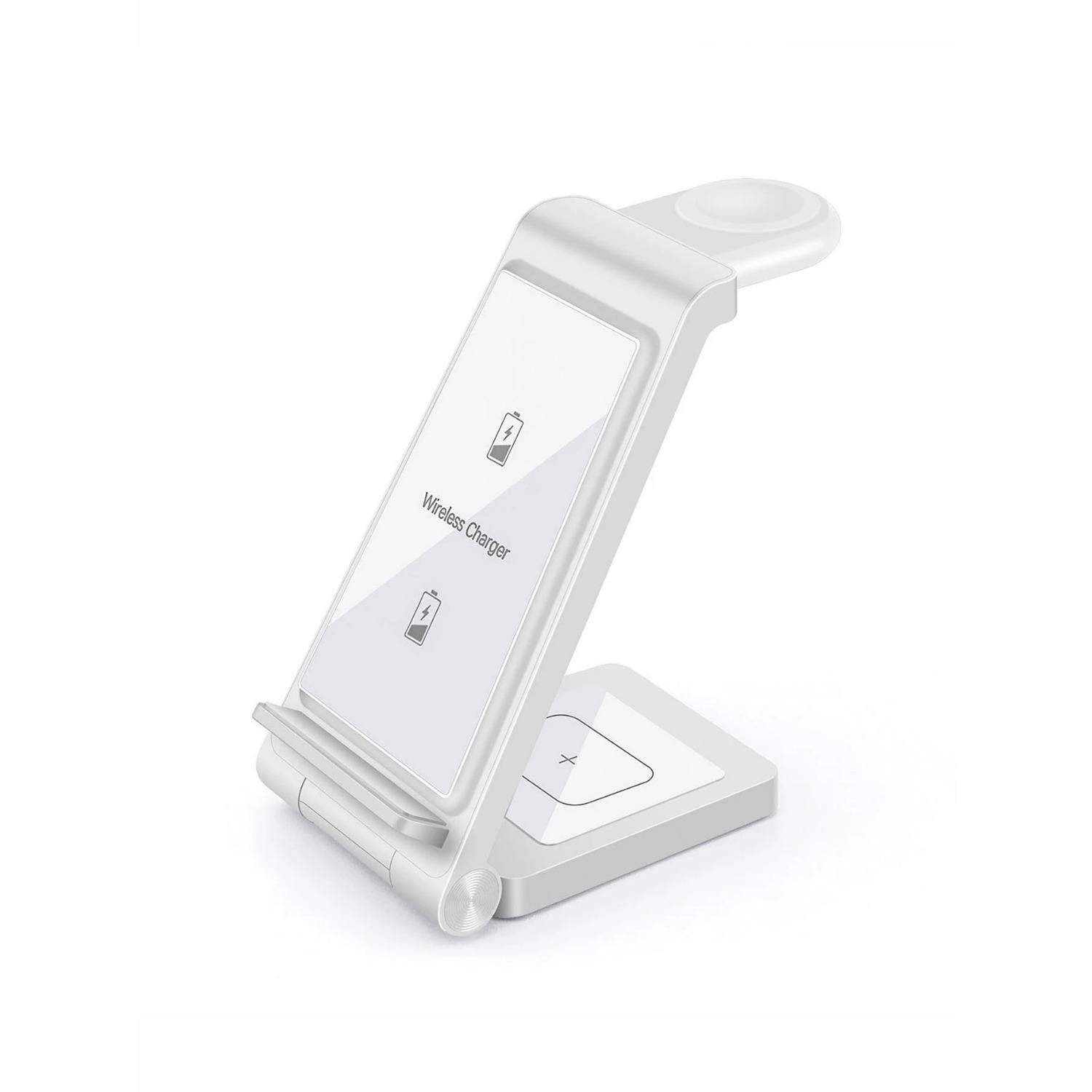 

Беспроводное зарядное устройство 3 в 1 для Samsung S24 S23 Ultra/S22/S21/Note 20/Z Flip 6/Z Fold 6 Станция быстрой зарядки для Galaxy Watch 7 Pro