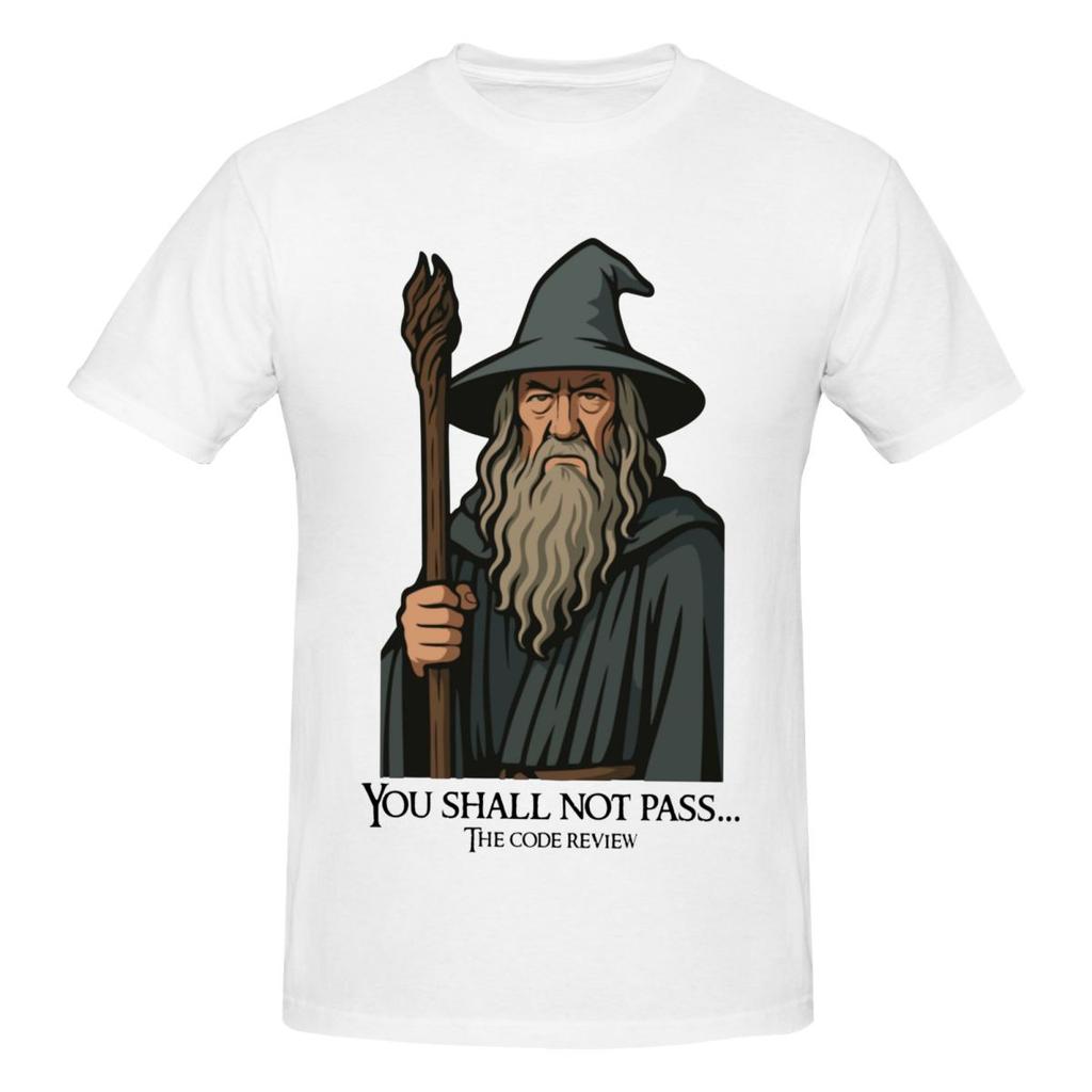 Gandalf You Shall Not Pass Llords Of The Rrings Movie Trending T Shirts Graphic Y2k Unique Customized Unisex Wounisex Tshirt Tops