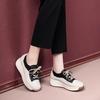 Muffin sole casual single shoes autumn new soft sole comfortable breathable leather surface