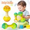 3/1pcs Baby Toddler Double-headed Hand Rattles Soothing Hand Grip Rattles Playthings Infant Rattle Infant Nibbling Playthings Infant Playthings